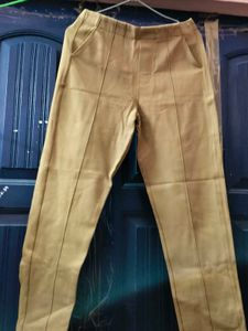 Casual Khaki Straight Leg Pants/Formal Pants