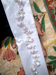 Pearl Flower Hair Vine