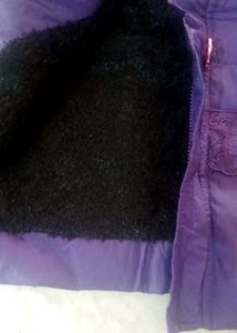 Cute Purple Kids Jacket