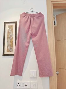 Stylish Pink Wide Leg Trousers