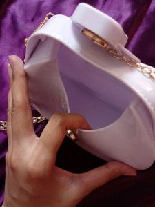 White Sling Bag