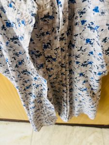 Floral Print Button-Down Shirt