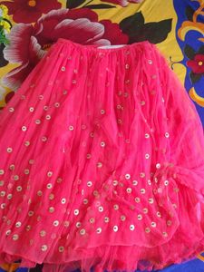 Ethnic Wear Net Frock