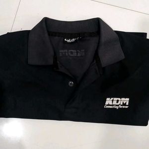 Black Polo Shirt - KDM Logo