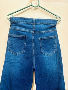 🔥 Blue Wide Leg Jeans
