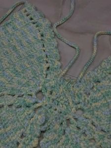 Crochet Butterfly Top