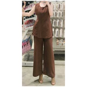 Brown Two-Piece Co-Ord Set🤎