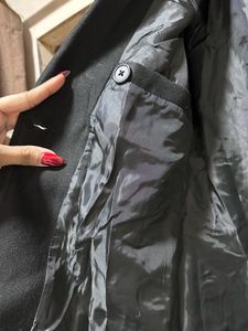 Koovs Black Coat