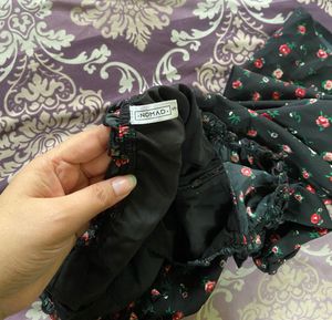 Nomad Black Floral Dress