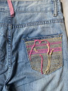 Light Wash Wide Leg Jeans