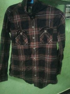 Checked Flannel Shirt