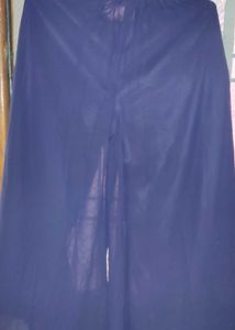 One Time Wear Navy Blue Designer Sharara For Girl