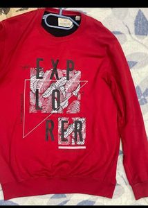 Beautiful Red Explorer Sweatshirt