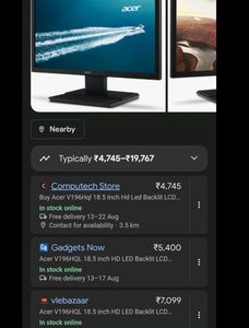 ♥️ DISCOUNT OFFER Acer Display Monitor (PC)