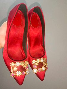 Roger Vivier Satin Heels