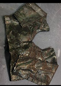 Black Sequence Blouse