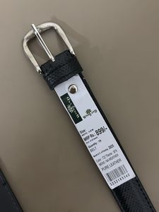 Black Leather Belt
