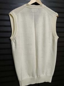 Monte Carlo Men Off White Solid Cardigan