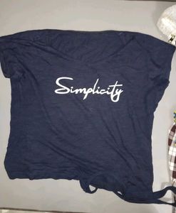 Blue Simplicity Tee