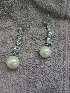 Elegant Pearl Drop Earrings