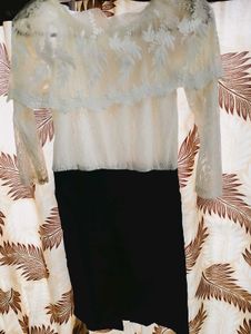 Lace Detail Party Dress