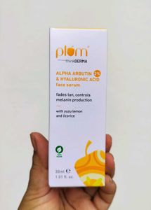 Plum Alpha Arbutin And Hyaluronic Acid Serum