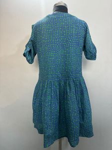 Blue &amp; Green Mini Dress