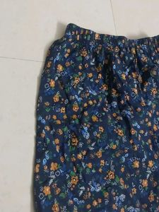 Printed Blue Shorts