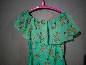 Floral Off-Shoulder Dress