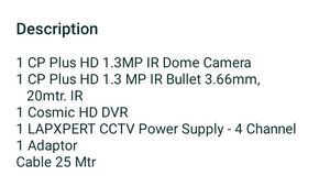 CP Plus Surveillance camera