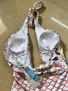 Cute Tie Up Swimwear Monokini Bodysuit