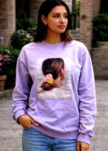 🦄Lavender Graphic Print Sweatshirt🦄