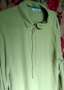Collared Trendy Top