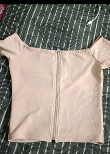 Cute Off-Shoulder Crop Top