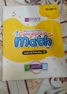 BYJUS 4 GRADE BOOKS