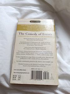 Shakespeare The Comedy Of Errors