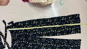 Black Floral co-ord Set