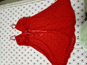 Red Sheer Babydoll