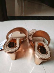 Party Wear Wedge With Stone Work
