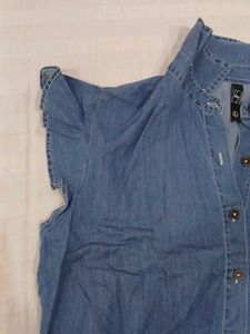 Denim Crop Top