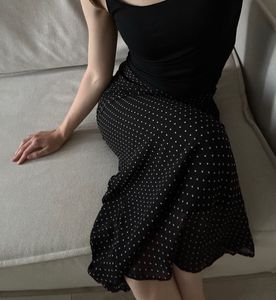 Polka Dot Maxi Skirt🌹❤️
