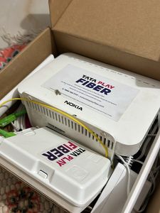 Tata Play Fiber WiFi Router Full Set up Box