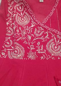 Magenta Beautiful Anarkali