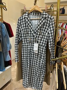 Houndstooth Blazer Dress