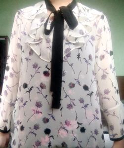 Korean Neck Tie-up Top