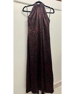 Westside Wardrobe Burgundy Maxi Dress
