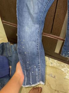 Studded Jeans