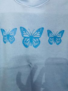 Blue Butterfly Tee