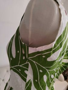 Vintage A-line Floral Print Dress