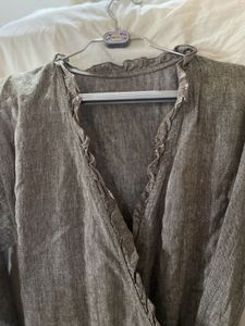 Wrap Midi Dress